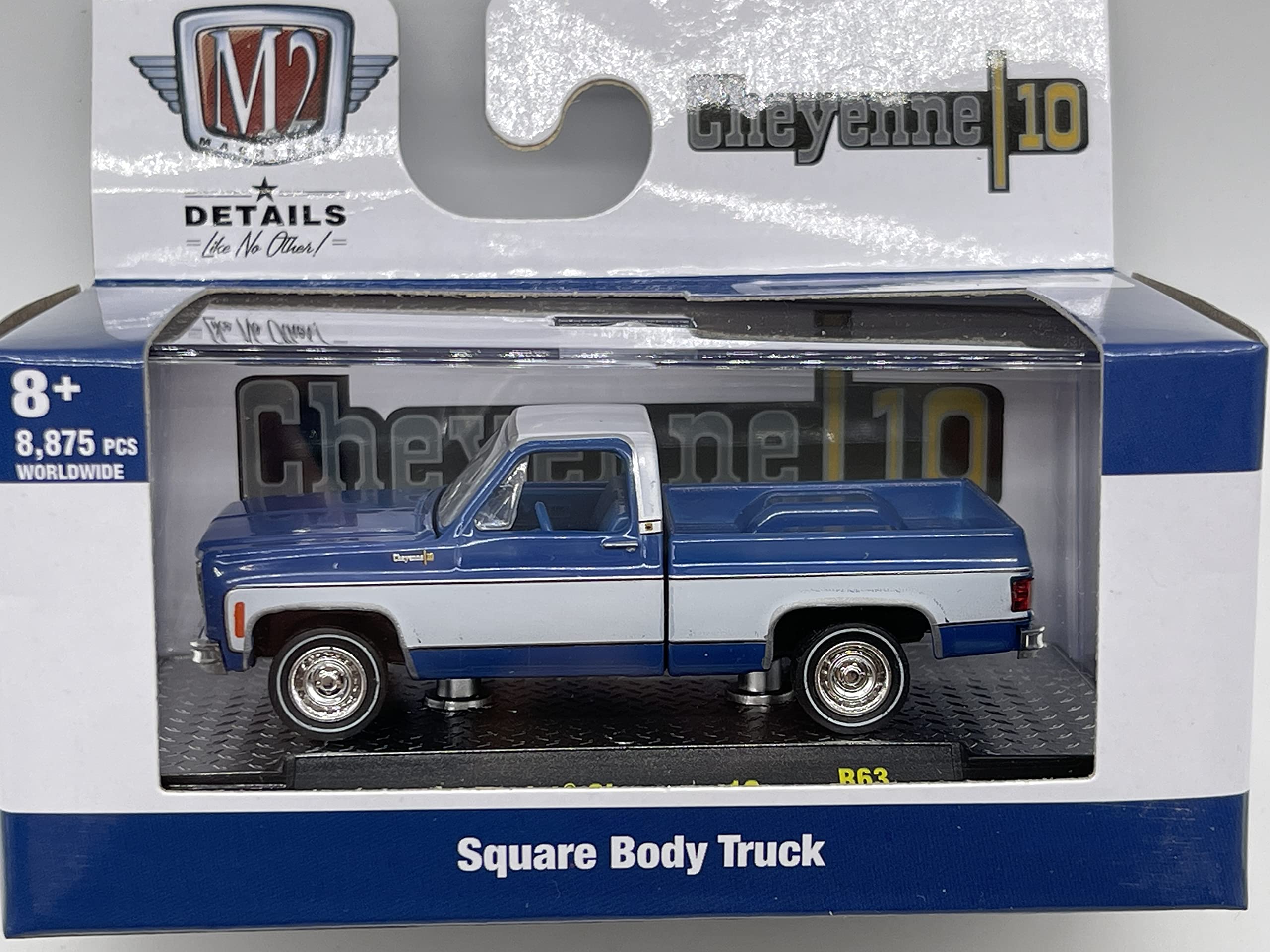 ミニカー M2 CHEVROLET SQUARE BODY TRUCK 1/64 M2 Machines 1:64 Chevrolet Silverado SquareBody Square Body